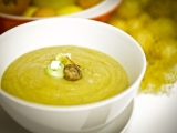 Leeky Roasted Mushroom & Potato Soup